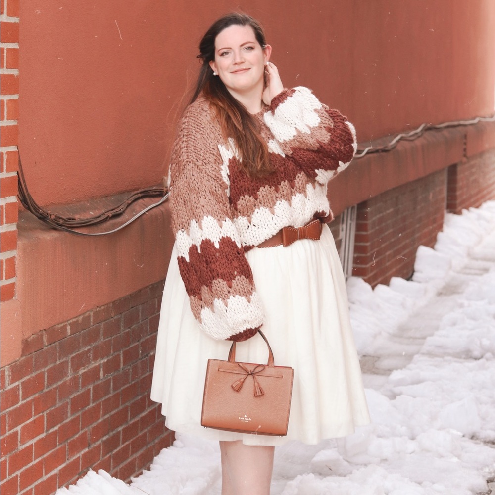 Plus Size ModCloth Cream Tulle Skirt